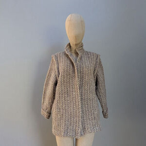 Tapestries Ireland Limited Wool Sweater Jacket - See Notes